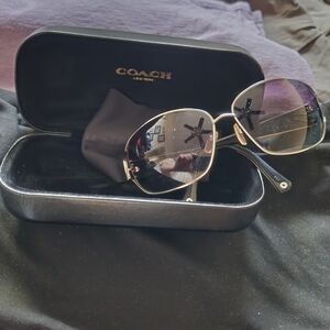 Coach Women's Black Sunglasses